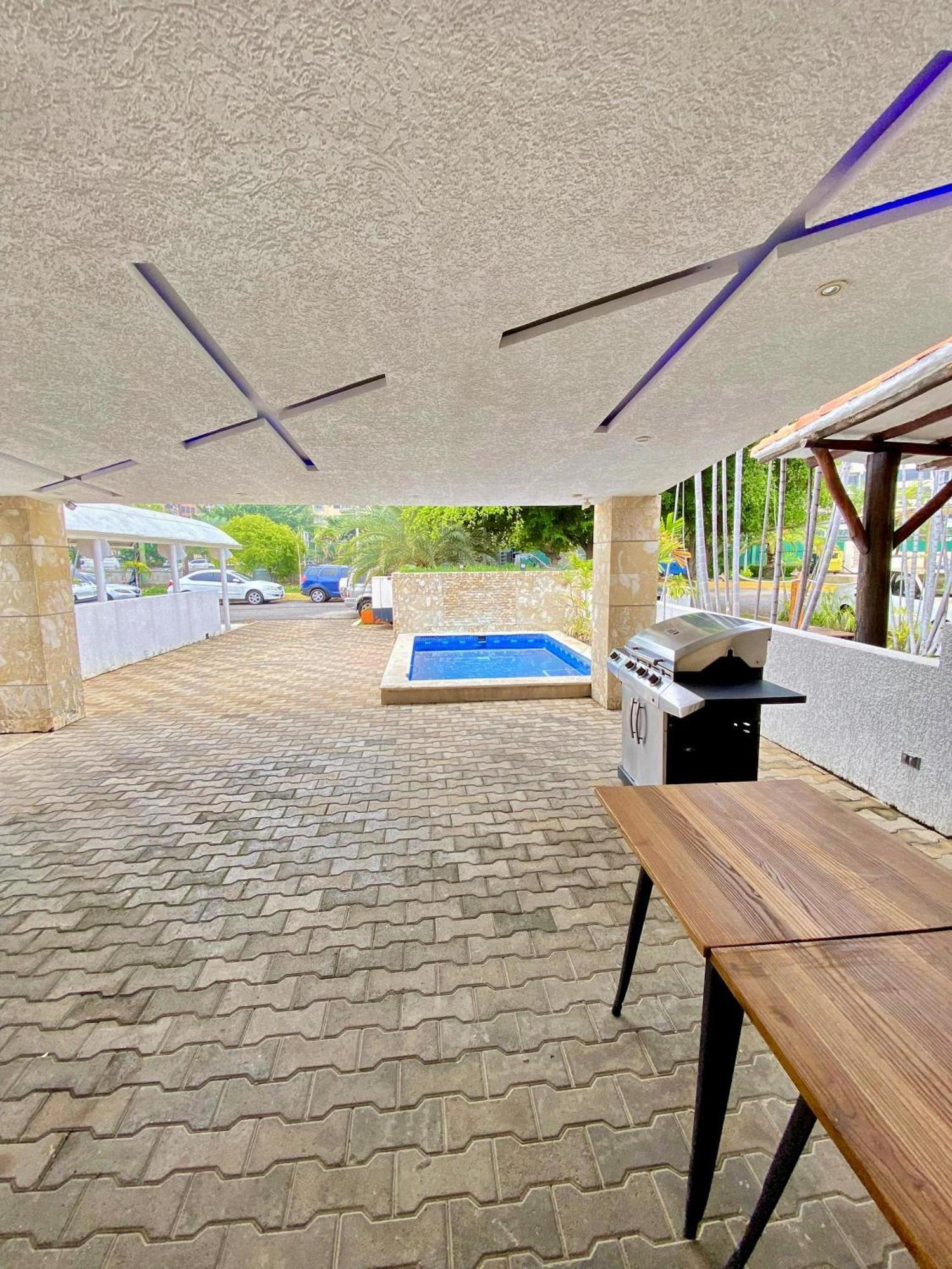 Hermosa Lujosa Y Moderna Casa Bote De 4 Habitaciones Con Piscina プエルト・ラ・クルス エクステリア 写真